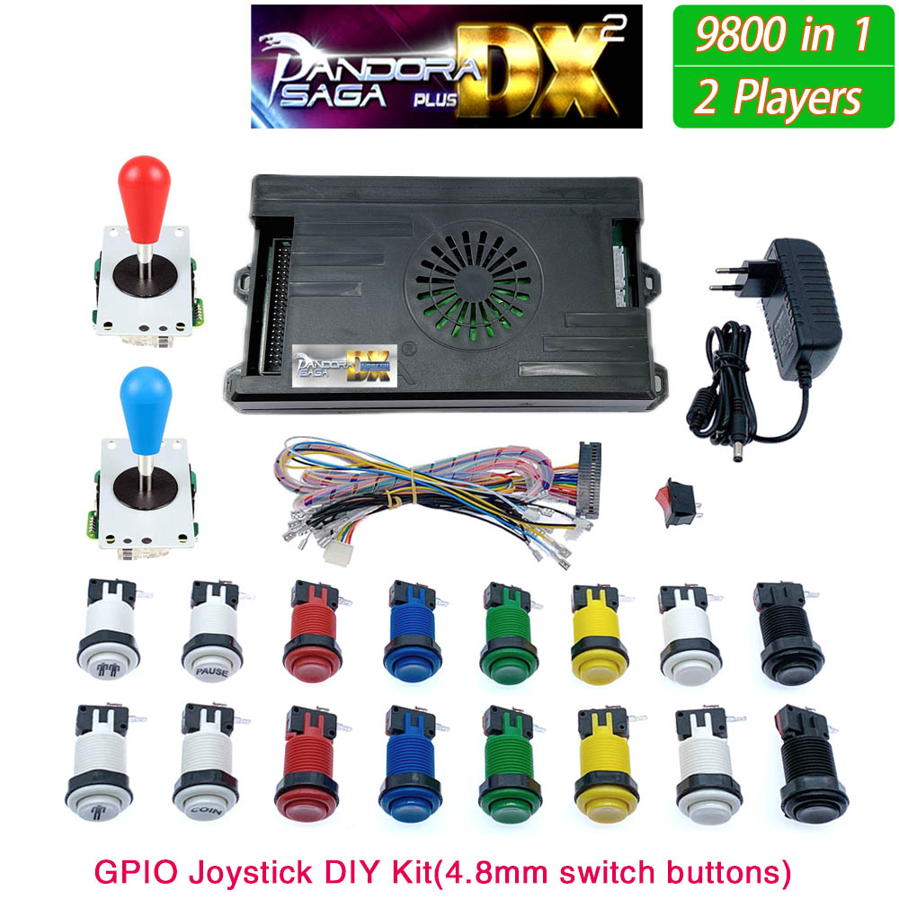 Trackball Controller Arcade - 9800 dalam 1 Pandora Saga DX
