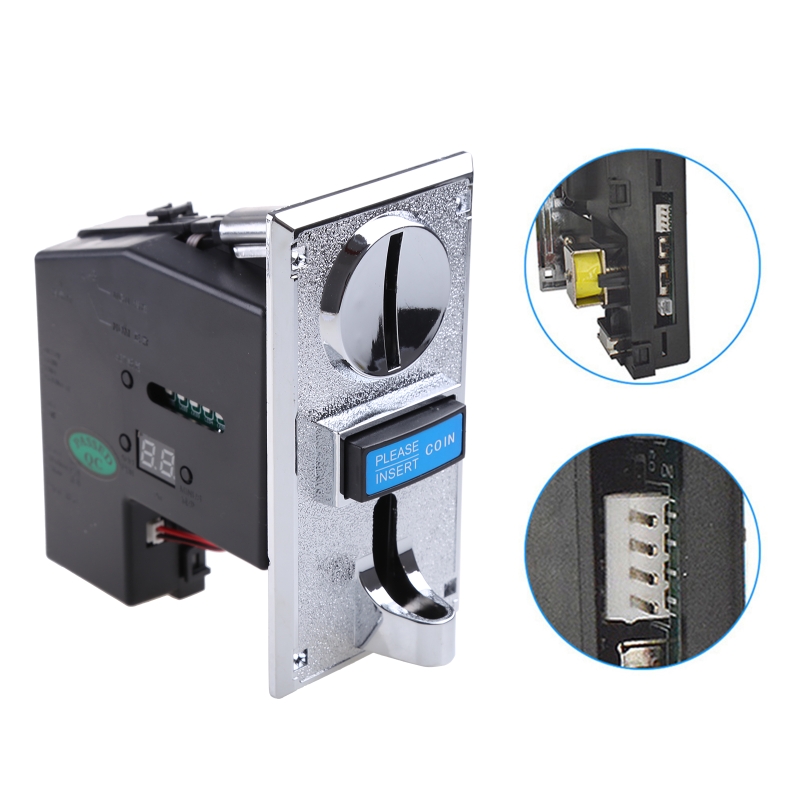 Arcade Games And Vending - Slot pemilih Acceptor Multi koin untuk