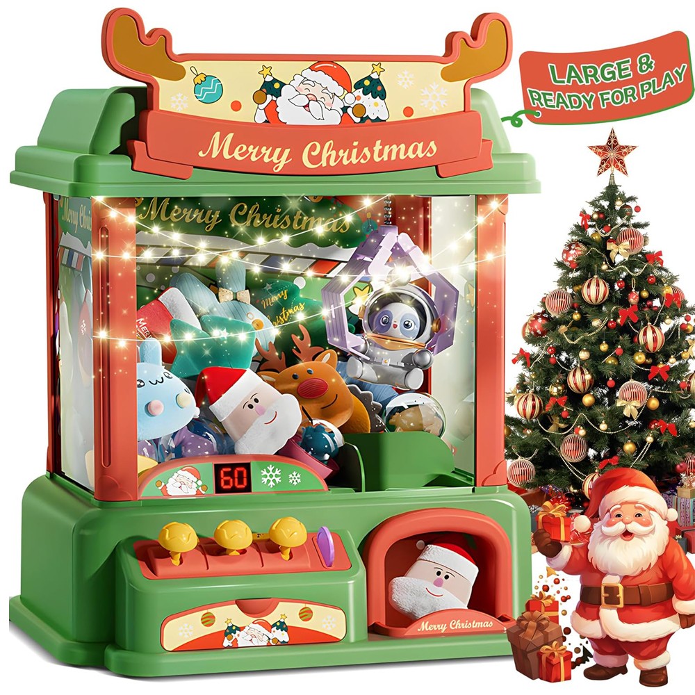 Mesin cakar Natal untuk anak-a - Arcade Games And Vending ulasan dan harga