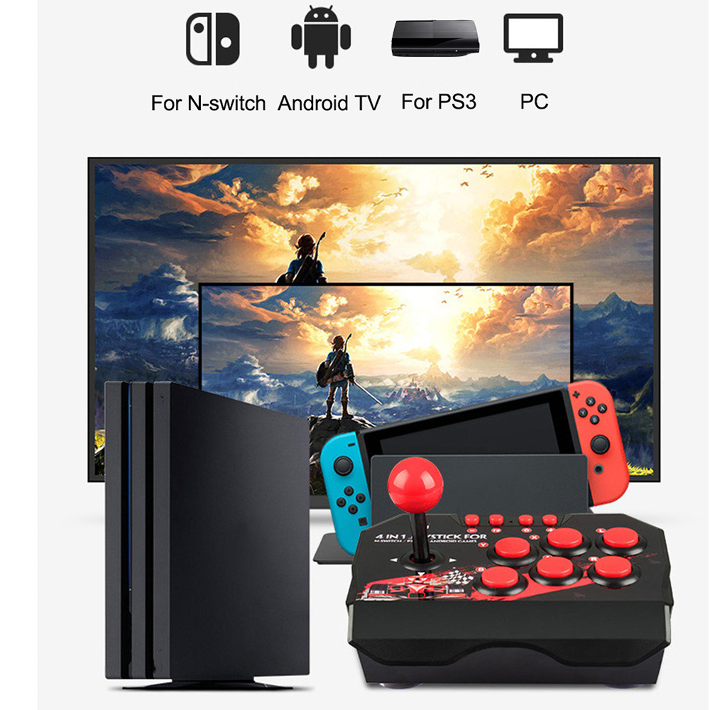 GAMINJA Joystick Game 4-in-1 d - Arcade Game Jackpot ulasan dan harga