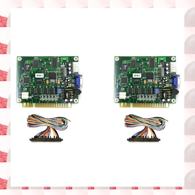 ABGN 2X 60 In 1 Papan PCB Mult - Usb Game Board Jamma ulasan dan harga